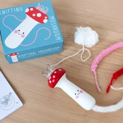 Rex London French knitting kit with instruction - Mushroom Clearance