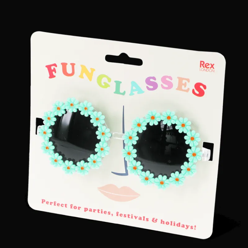 Rex London Funglasses - Green daisy sunglasses Best