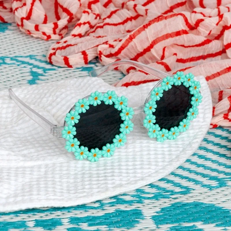 Rex London Funglasses - Green daisy sunglasses Best