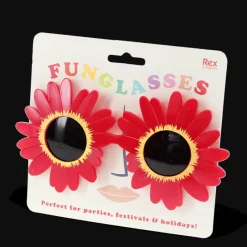 Rex London Funglasses - Red sunflower sunglasses Discount