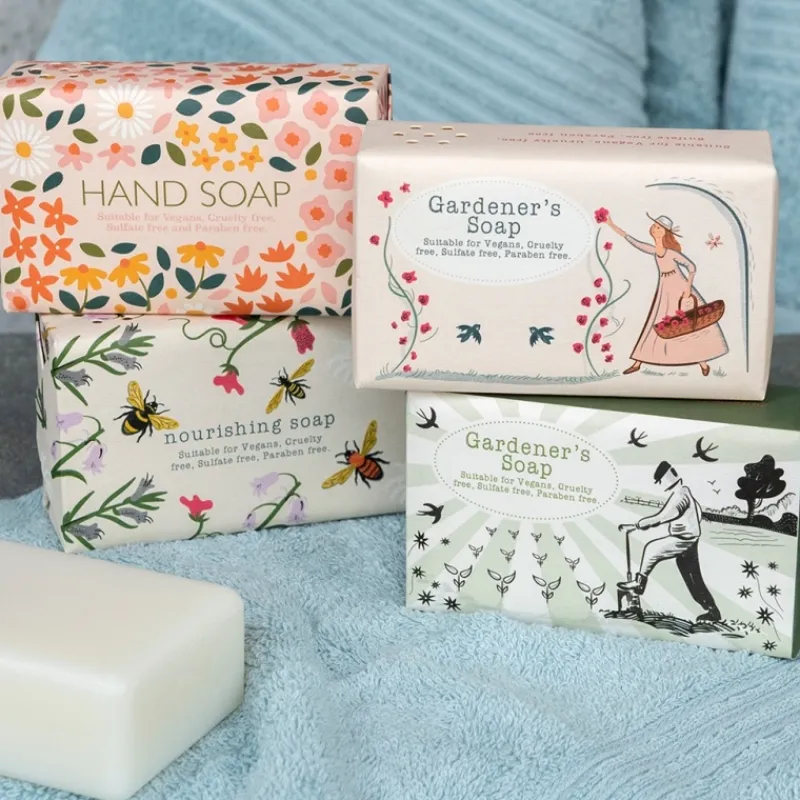 Rex London Gardener's soap bar 200g - Rustic fields Hot