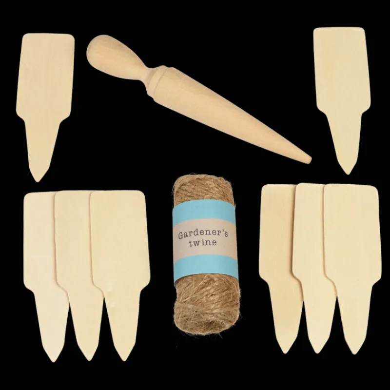 Rex London Gardener's tools and twine in a tin - Your Garden Best