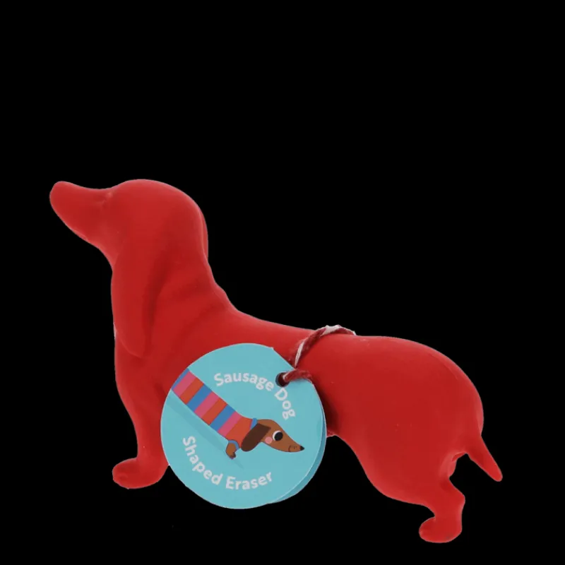 Rex London Giant sausage dog eraser - Red Best