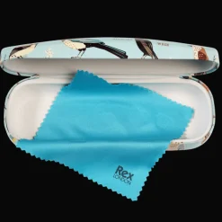 Rex London Glasses case & cleaning cloth - Garden Birds Best