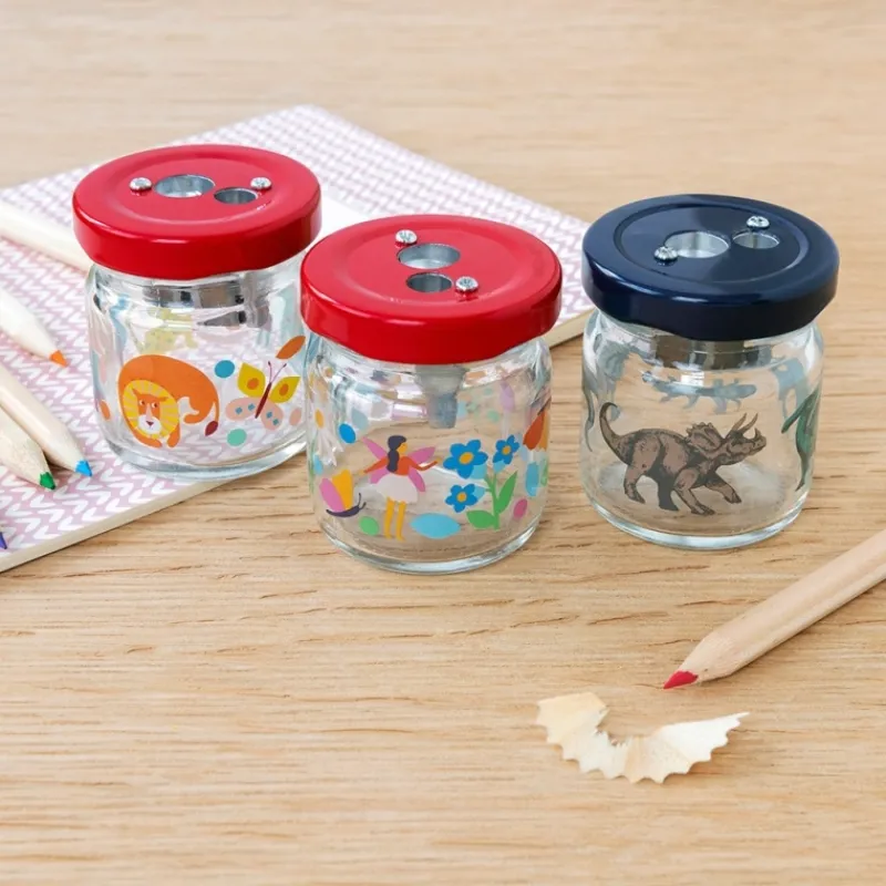 Rex London Glass jar pencil sharpener - Fairies in the Garden Fashion
