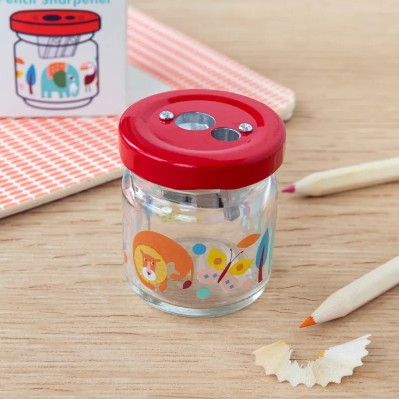 Rex London Glass jar pencil sharpener - Wild Wonders Outlet