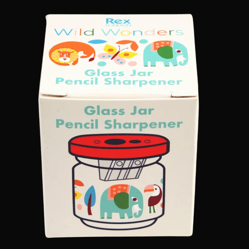 Rex London Glass jar pencil sharpener - Wild Wonders Outlet