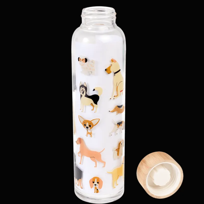 Rex London Glass water bottle 420ml - Best in Show Fashion