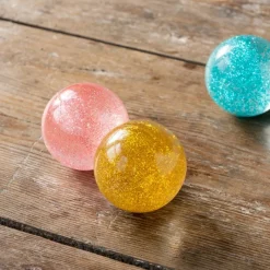 Rex London Glitter bouncy ball - Gold dog Best