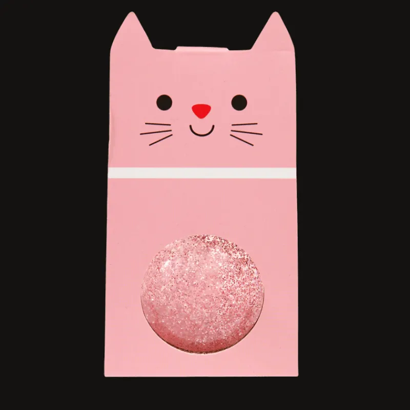 Rex London Glitter bouncy ball - Pink cat Outlet