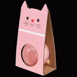 Rex London Glitter bouncy ball - Pink cat Outlet