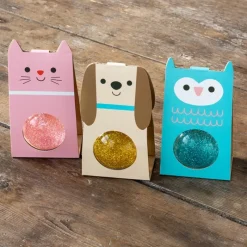 Rex London Glitter bouncy ball - Pink cat Outlet