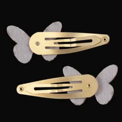 Rex London Glitter hair clips (set of 2) - Fairies in the Garden butterfly Fashion