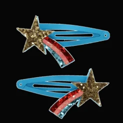 Rex London Glitter hair clips (set of 2) - Shooting Star Outlet