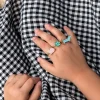 Rex London Glitter rings (set of 3) - Dog & cat New