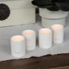 Rex London Glossy ceramic tealight holders (set of 4) - LOVE New