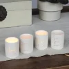 Rex London Glossy ceramic tealight holders (set of 4) - HOME Outlet