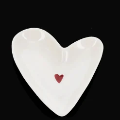 Rex London Glossy ceramic trinket dish - Heart Sale