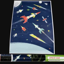Rex London Glow in the dark poster - Space Age Discount