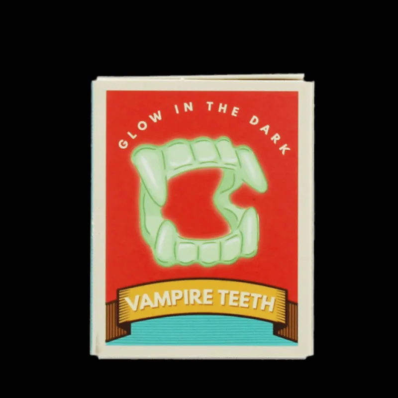 Rex London Glow in the dark vampire teeth - Classic Jokes Outlet