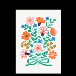 Rex London Greetings card - Bunch of flowers Online