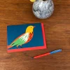 Rex London Greetings card - Patterned bird Online