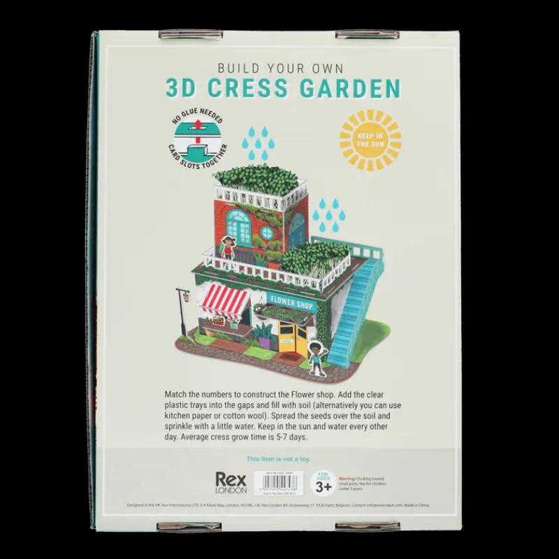 Rex London Grow your own cress garden - Flower Shop Fashion