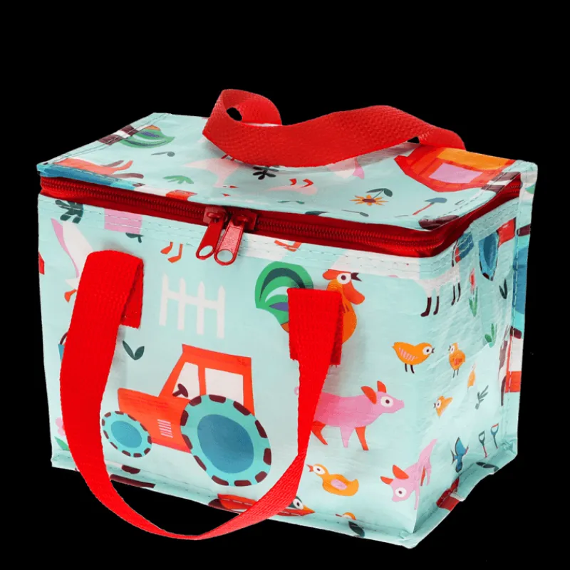 Rex London Insulated lunch bag - Farmyard Best
