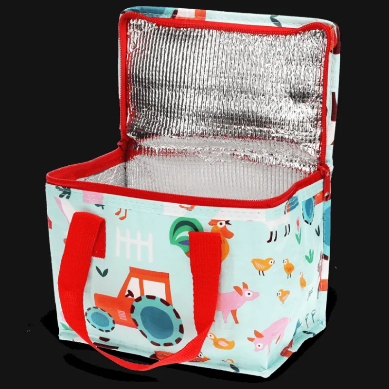 Rex London Insulated lunch bag - Farmyard Best
