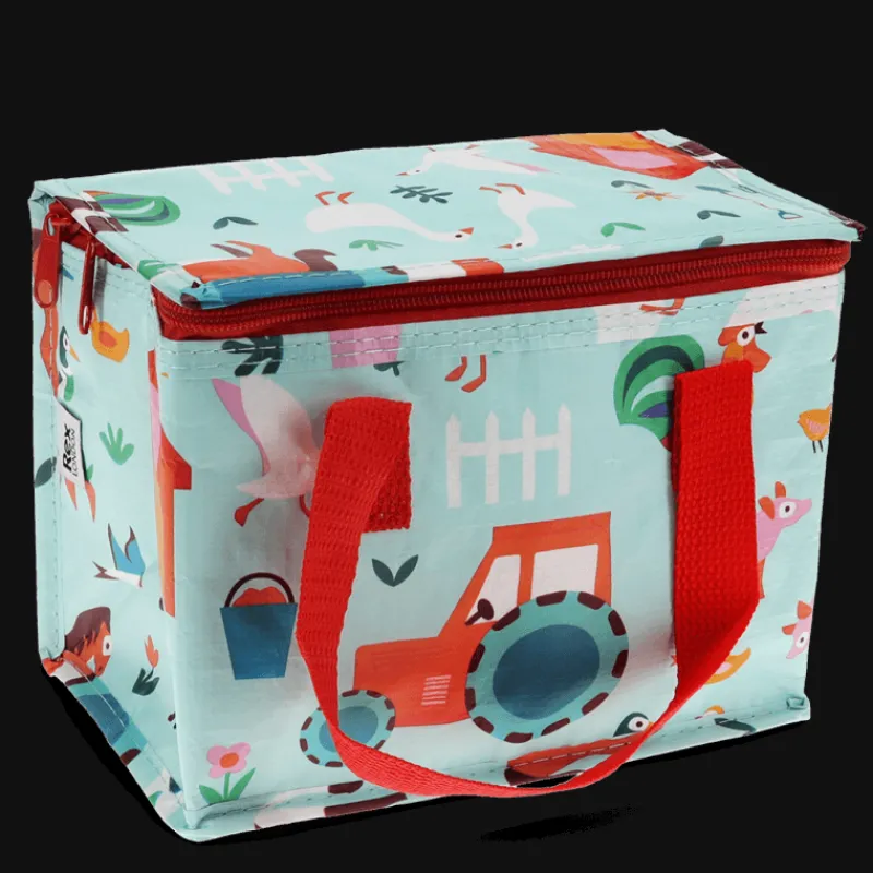 Rex London Insulated lunch bag - Farmyard Best