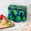 Rex London Insulated lunch bag - Spotlight green on blue Discount