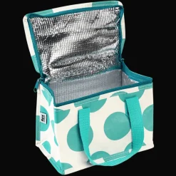 Rex London Insulated lunch bag - Spotlight turquoise on white Fashion