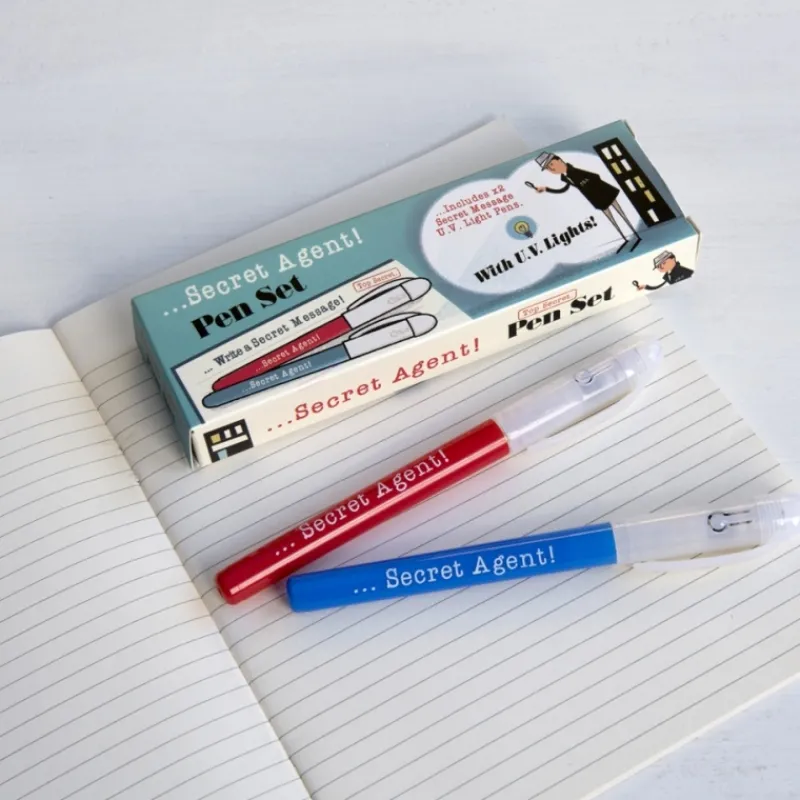 Rex London Invisible ink spy pens (set of 2) - Secret Agent Discount