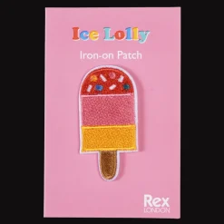 Rex London Iron on patch - Ice lolly Outlet