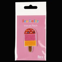Rex London Iron on patch - Ice lolly Outlet