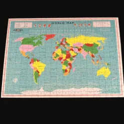 Rex London Jigsaw puzzle in a tube (300 piece) - World Map Discount