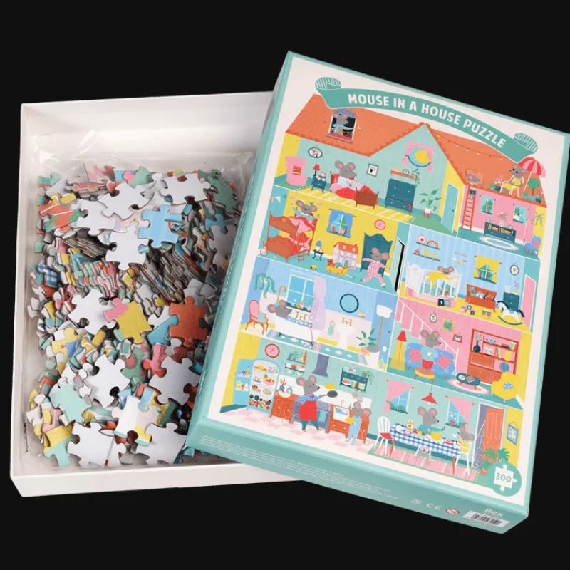 Rex London Jigsaw puzzle (300 pieces) - Mouse in a House New