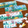 Rex London Jigsaw puzzles (4 x 12 pieces) - Seasons Discount