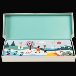 Rex London Jigsaw puzzles (4 x 12 pieces) - Seasons Discount