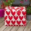 Rex London Jumbo storage bag - Hearts Sale