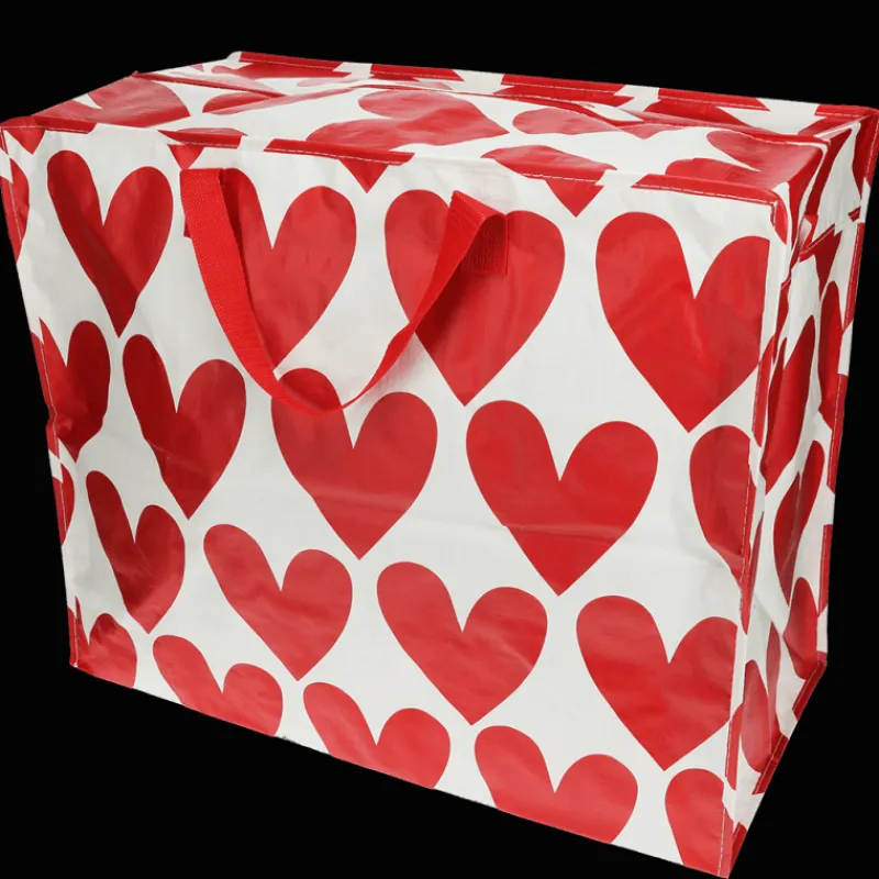 Rex London Jumbo storage bag - Hearts Sale