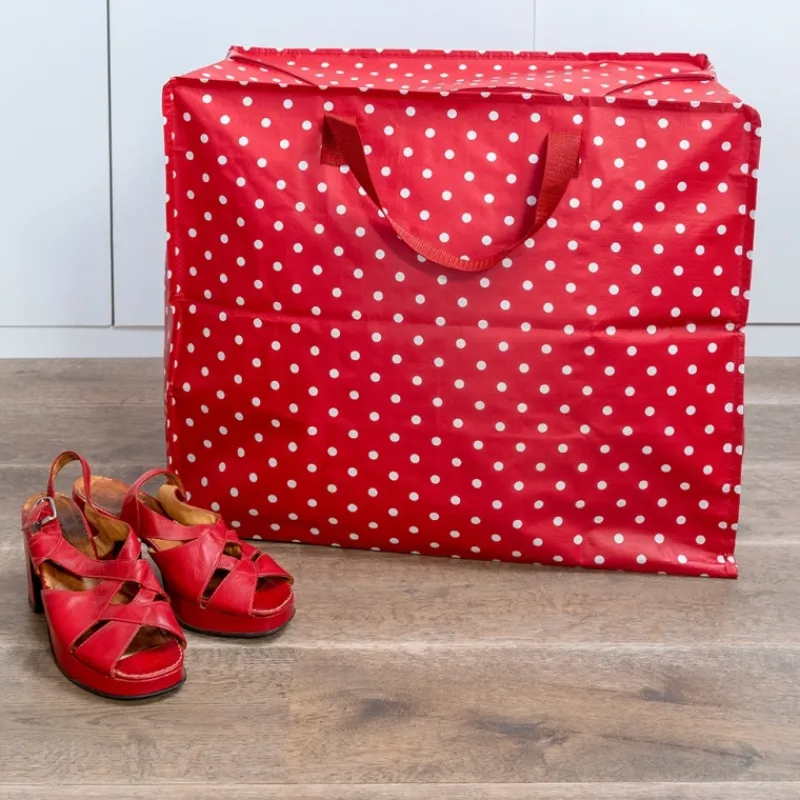 Rex London Jumbo storage bag - Red Retrospot New