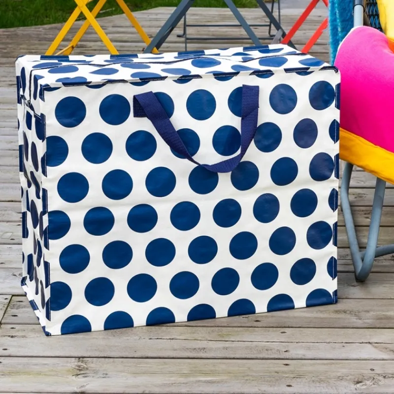 Rex London Jumbo storage bag - Spotlight navy on white Best
