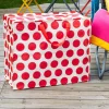 Rex London Jumbo storage bag - Spotlight red on white Fashion