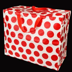 Rex London Jumbo storage bag - Spotlight red on white Fashion
