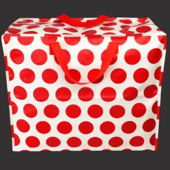 Rex London Jumbo storage bag - Spotlight red on white Fashion