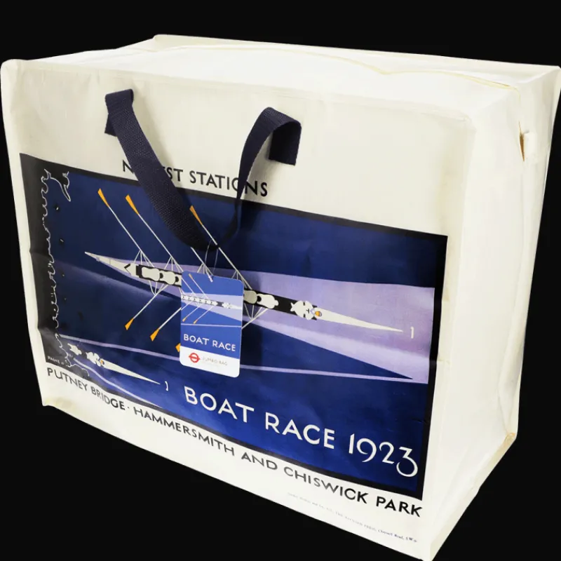Rex London Jumbo storage bag - TfL Vintage Poster "Boat Race" Discount