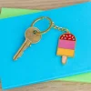 Rex London Keyring - Ice lolly Hot