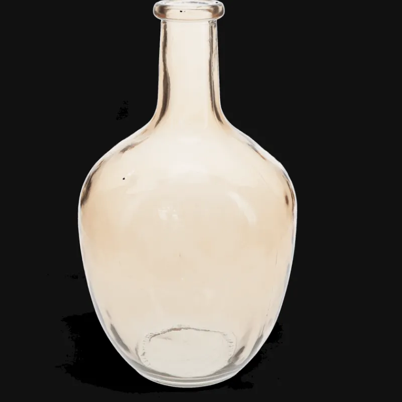 Rex London Large bottle vase (31cm) - Amber Hot