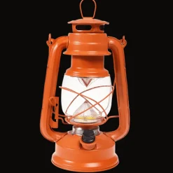 Rex London LED hurricane lantern - Orange Fashion